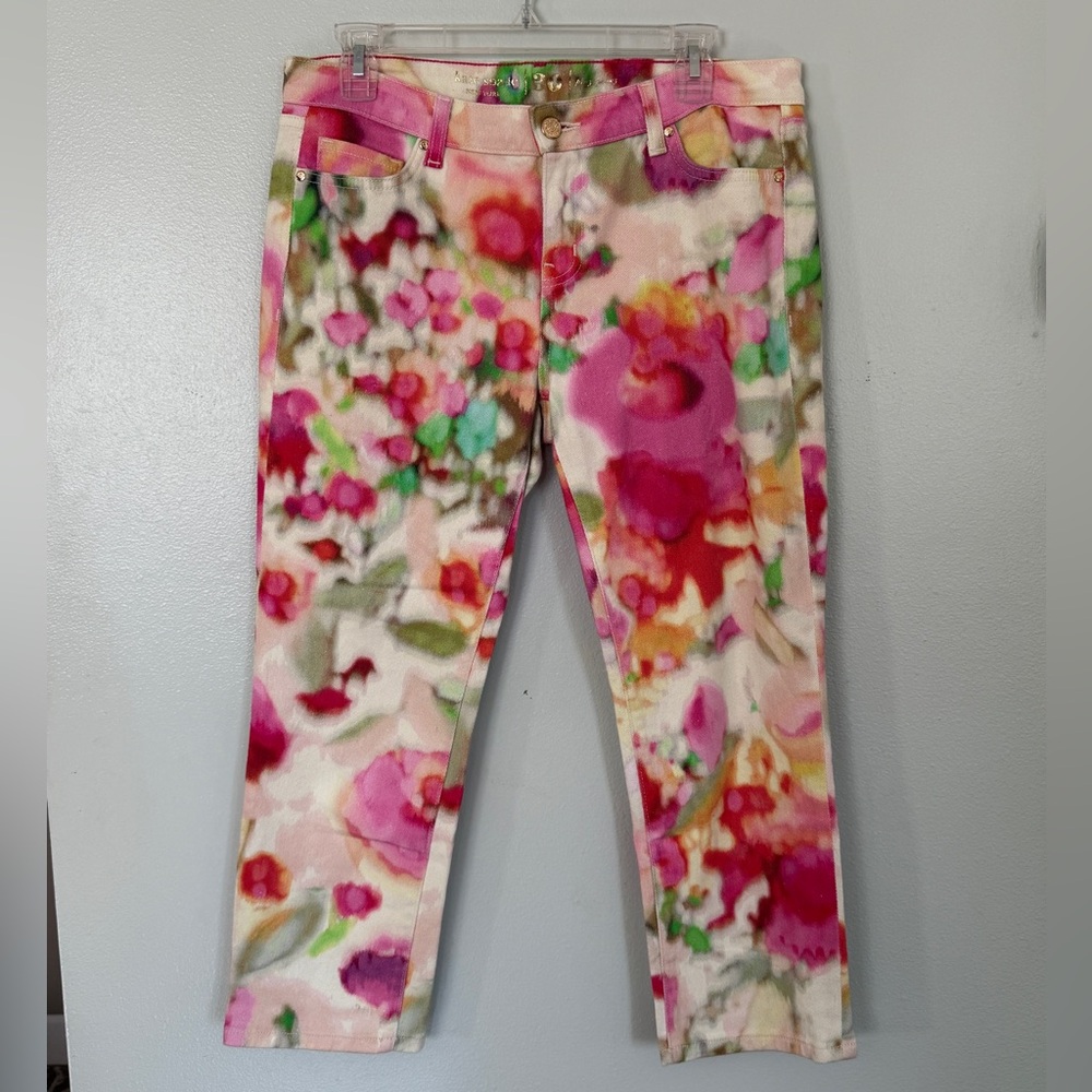 Kate Spade New York | Perry Street Capri Play Hooky Jeans | Giverny Floral | 30